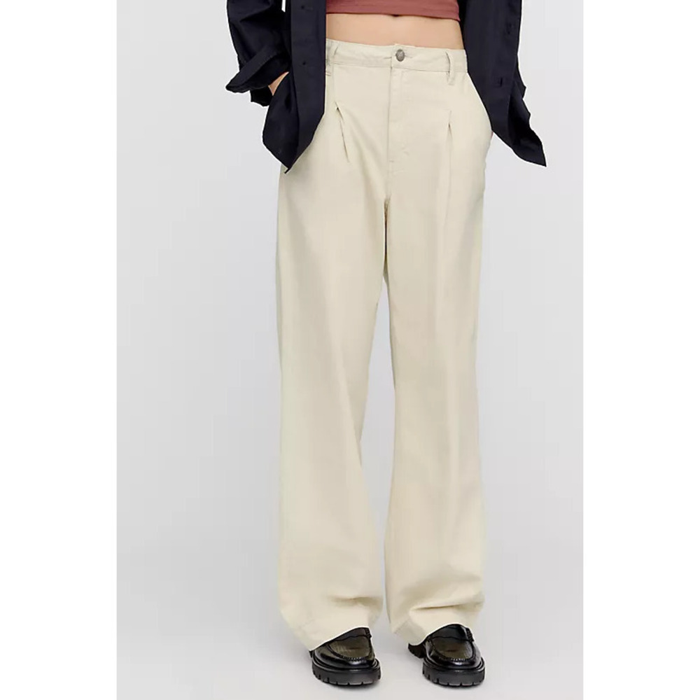 Unpublished Pleated Wide-Leg Trousers 31 NWT